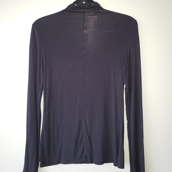 Aritzia Babaton black form fitting turtleneck - Picture 2 of 2